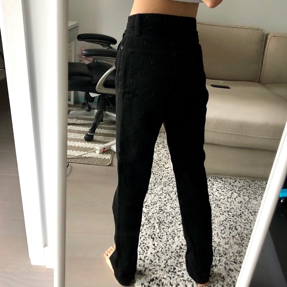 Reformation Black Stevie Ultra High Rise Jean - Picture 4 of 5